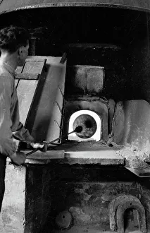 Murano Glassmaker at Work Print