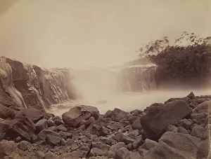 Lava Landscape Photography Stampe: Lava flow in progress