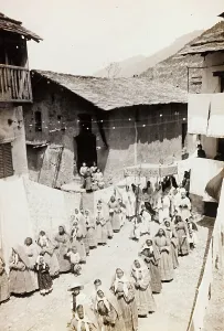 Religious Architecture In Europe Stampe: Religious procession