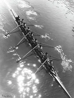 Water Transportation Methods Stampe: Rowers
