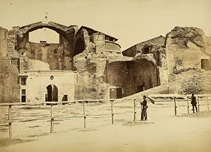 Christian Religious Structure Stampe: Ruins of an ecclesiastical complex
