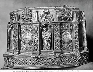 Early Renaissance Sculpture Stampe: Silver base for the statue of St