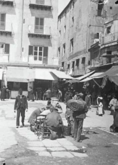 Old City Architecture Stampe: A square in Palermo