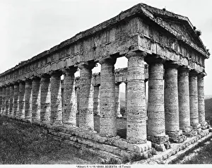 Temple Of Segesta Stampe: The temple of Segesta
