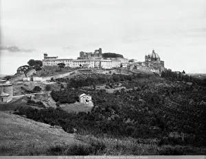 Italian Bell Tower Stampe: View of Montefiascone