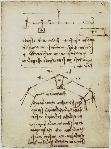 Renaissance Engineering Drawings Stampe: Weights applied to the angles of an octagonal arch
