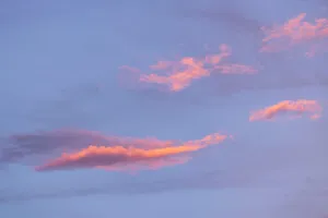 Atmospheric Landscape Stampe: Wispy clouds