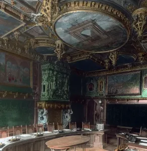 La Cappella del Rathaus a Danzica, Polonia, ex territori orientali della Germania, Prussia occidentale, Europa.