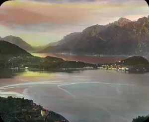 Lake Como View Stampe: Der Comer See