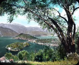 Lombardy Nature Scene Stampe: Der Comer See