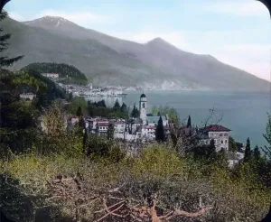 Lombardy Mountain Scenery Stampe: Der Comer See