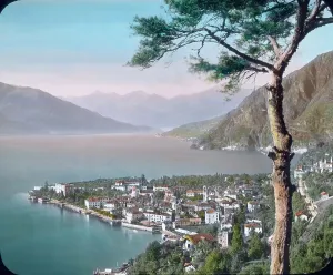 Northern Italy Mountains Stampe: Der Comer See