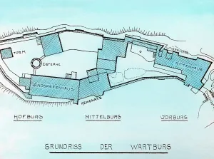 Martin Luther Germany Stampe: Thuringen Thüringen