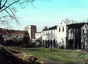 Thuringia Ruins Stampe: Thuringen Thüringen