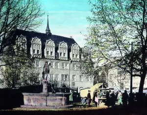 Thuringia City Hall Stampe: Thuringen Thüringen