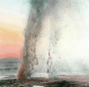 Hot Spring Iceland Stampe: Vulkanismus
