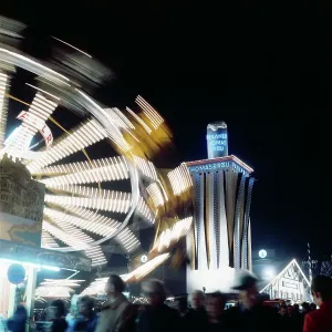 Unimmagine del Oktoberfest a Monaco di Baviera, in Germania.