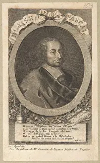 Blaise Pascal Portrait Stampe: Błażej Pascal (owned by Blaise Pascal)