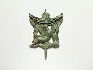 4th Century BC Greek Art Stampe: Bronze support for a mirror 4th century B