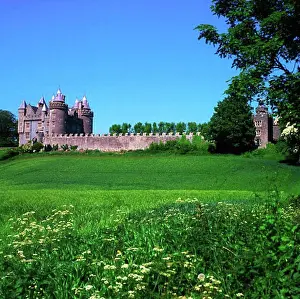 Stampe di Castello di Killyleagh, Killyleagh, Co Down, Irlanda In Basso Stampe: Castello di Killyleagh, Killyleagh, Co Down, Irlanda.