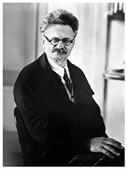 Bolshevik Revolution Stampe: Leon Trotsky (Russian)