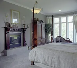 Bedroom Interior Design Stampe: License this image at https://www