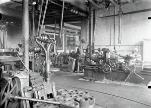 Modern Factory Architecture Stampe: Machine hall