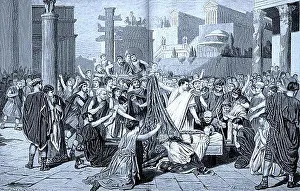 Roman Civilization Stampe: The Meiningen Antony from the Corpse of Caesar