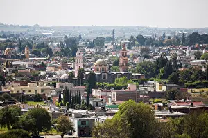 Stampe di Vista della città di Acatepec in Messico al giorno Maggio Stampe: Vista della città di Acatepec in Messico al giorno.