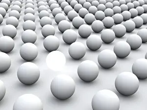Individuality Symbol Stampe: 3D concept rendering to represent individuality and uniqueness