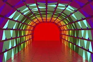 Simple Geometric Illustrations Stampe: 3d rendering of backgrounds abstract