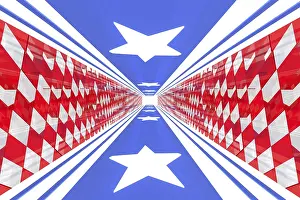 Computer Graphic Illustrations Stampe: 3d rendering of backgrounds abstract
