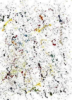 Abstract Pattern Design Stampe: Abstract background, drops, splashes