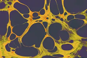 Ebru Marbling Art Stampe: Abstract creative marble pattern with spots