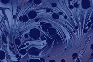 Creative Fabric Texture Stampe: Abstract creative marbling pattern for fabric
