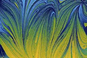 Abstract Marble Texture Stampe: Abstract creative round marble pattern texture