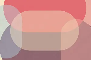 Minimalist Artwork Stampe: Abstract design featuring soft