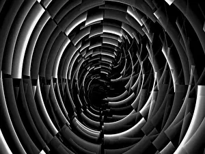Arte Digitale Stampe: Fondo di sfondo frattale astratto - immagine generata da computer.