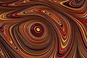 Abstract Fractal Background Stampe: Abstract geometic background - computer-generated image