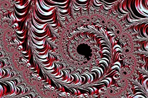 Illustrazioni Digitali Astratte Stampe: Fondo metallico astratto - immagine generata da computer.