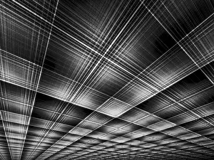 Abstract Background Stampe: Abstract perspective background - computer-generated 3d illustration