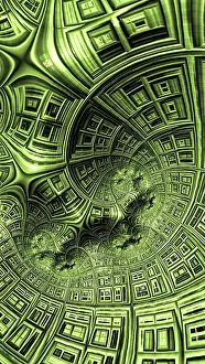 Computer Generated Image Stampe: Abstract textured surface - computer-generated image
