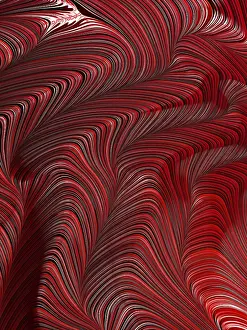 Abstract Wave Background Stampe: Abstract wavy texture or background - computer-generated image