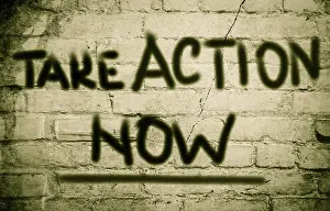 Conceptual Photo Stampe: Action Concept