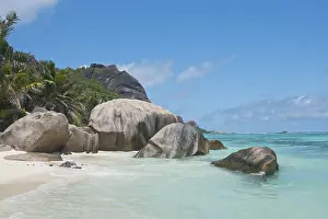 African Coastal Area Stampe: Anse Source dArgent Beach