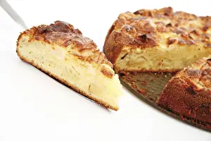 Apple Pie Slice Stampe: Apple pie, slice on a pie server