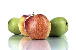 Fresh Fruit Stampe: Apples and pears