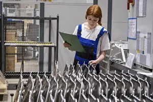 Central Europe Metal Industry Stampe: Apprentice, trainee, training, warehouse clerk