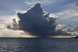 Cloudy Mood Images Stampe: Approaching thunderstorm clouds