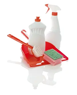 Cleaning Supplies Stampe: Articles for cleaning